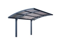 Carport Arizona Wave 5000 Grau (HxBxT) 274 x 289 x 495 cm