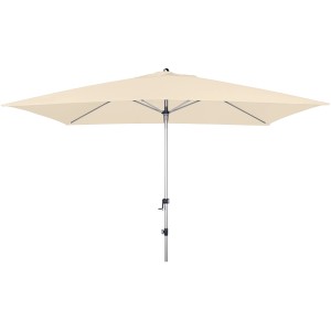 Ombrellone Doppler Expert, 200x300 cm, naturale. Parasole rettangolare con manovella.