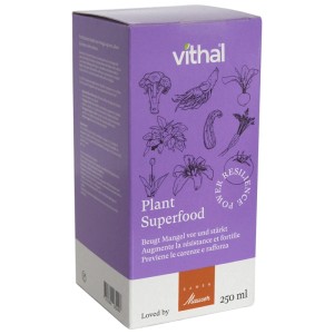 Vithal Plant Superfood Concentrato, 250ml, per il rafforzamento delle piante e la prevenzione delle carenze.