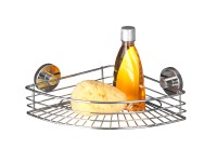 Wenko Eckablage Vacuum-Loc Bari Chrom