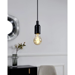 Eglo LED-Leuchtmittel connect.z A60 E27 Glas Amber mit Filament, hängend. Smart Home Glühbirne für moderne Räume.