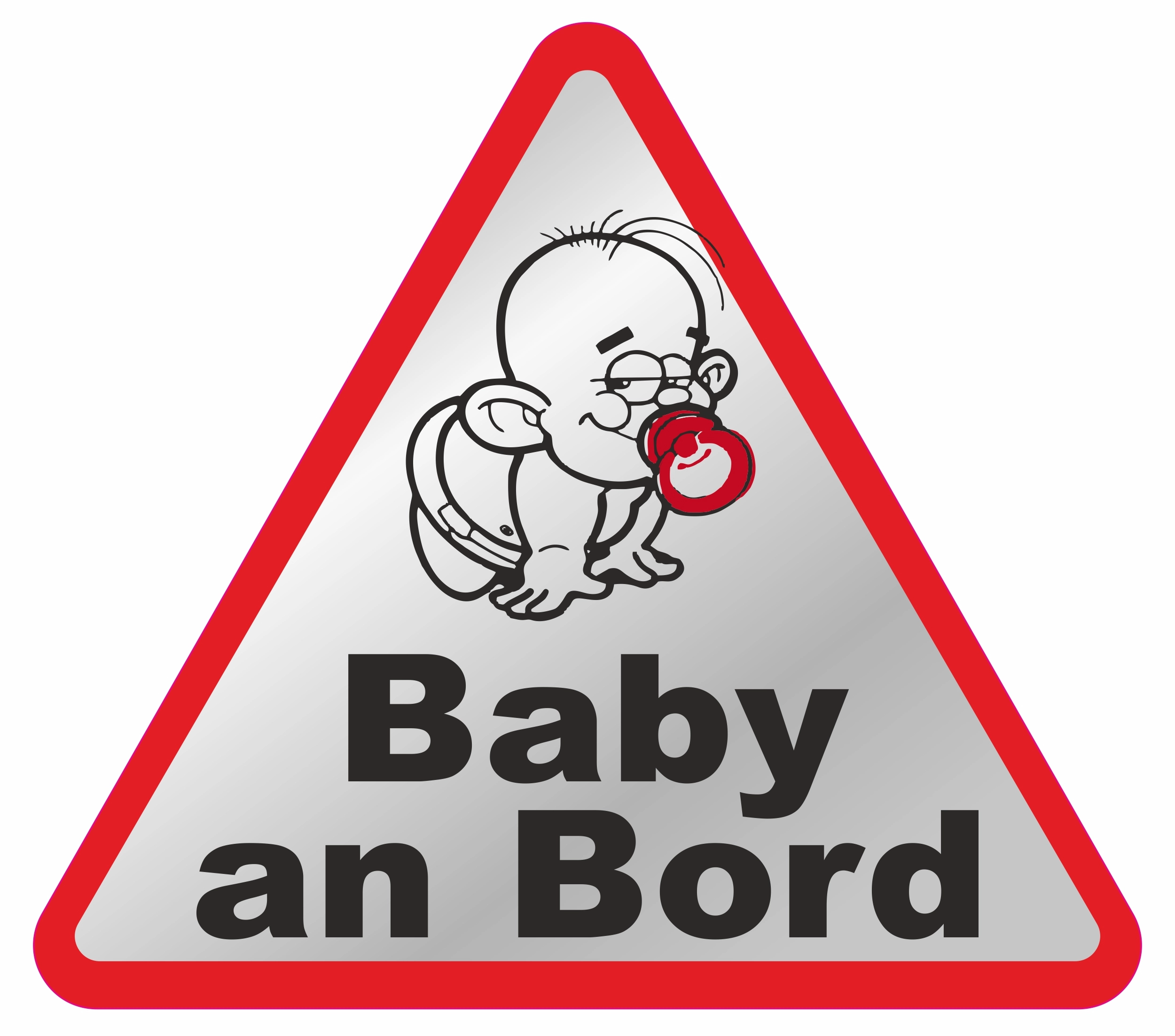 Sticker Baby an Bord reflektierend kaufen bei OBI