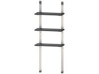 Keter Regalset Schwarz 70 x 30 cm