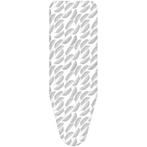 Copriasse da stiro Hagro Piuma, 130x50 cm, con motivo a piume.