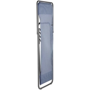 Sdraio Lafuma Transatube Batyline® Océan II pieghevole, poltrona relax blu.