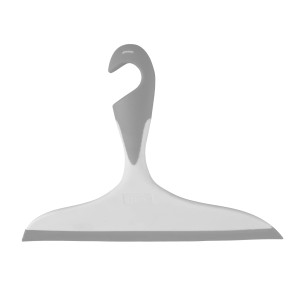 Wenko Tergipavimento bagno Loano Grigio con gancio per appendere in bagno e doccia.