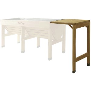Tavolo da coltivazione VegTrug come accessorio per aiuole rialzate in legno, ideale per il giardinaggio.