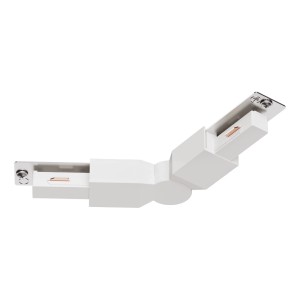 EGLO HV connettore angolare EASYT, connettore bianco a 90 gradi per sistemi a binario, L 187mm.