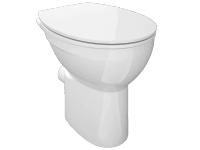 Domberg Stand-WC-Set +7 Rimless inkl. Sitz DB1003 Weiss Domberg Stand-WC-Set +7 Rimless inkl. Sitz DB1003 Weiss