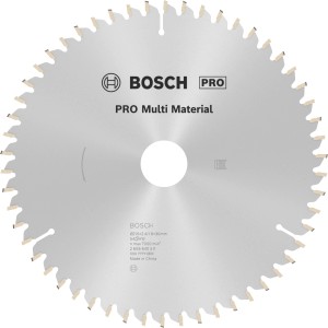 Lama per sega circolare Bosch Multi Material, Ø 210 mm, 54 denti per tagli precisi.