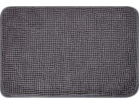 Badematte Polyester Dunkelgrau 40 x 60 cm Badematte Polyester Dunkelgrau 40 x 60 cm