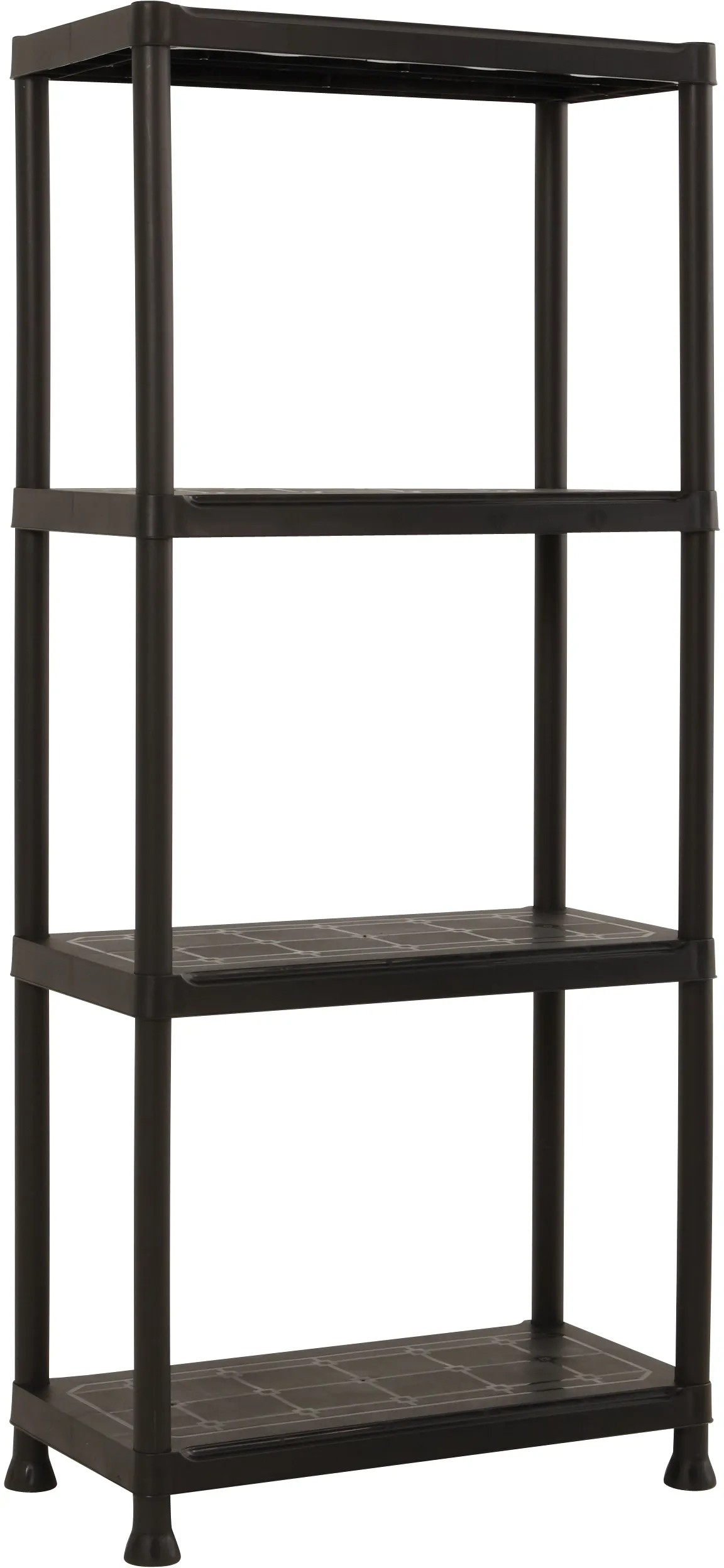 OBI Kunststoff-Steckregal XS-60 Schwarz (HxBxT) 135 x 60 x 30 cm kaufen bei OBI