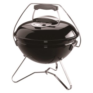 Barbecue à charbon Weber Smokey Joe Premium noir, Ø 37 cm, avec couvercle et poignée.