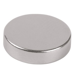 Disque magnétique néodyme Fix-o-moll, Ø 12mm, argenté, pour tableaux et panneaux.