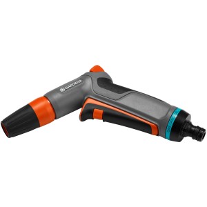 Gardena Comfort Cleaning Sprayer, spruzzatore da giardino con regolazione continua del flusso d'acqua.