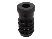 Gewindestopfen für Rundrohre Schwarz Gewinde M8 / 20 x 20 mm