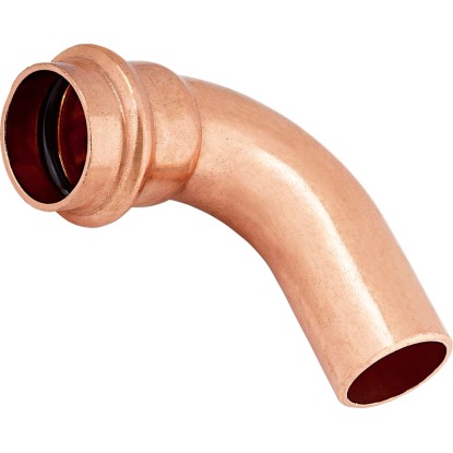 Curva a pressare 90° rame Ø 22 mm