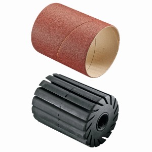 Jeu d'arbres de montage Bosch AS60 pour rouleau abrasif PRR 250 ES, accessoire pour meuleuse d'angle.