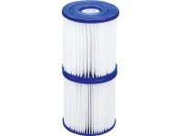 Bestway Universal Filterkartusche Typ I / 2er-Set