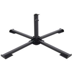 Doppler Porte-parapluies pliable Derby en acier anthracite