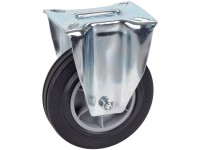 Doerner + Helmer Rotella fissa in TPE zincata Ø 12, 5 cm / altezza 15,7 cm