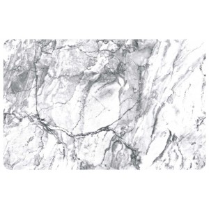 D-c-fix Tischset Rio Marmi Weiss, 29x44 cm, mit Marmor-Optik für den Tischschutz.