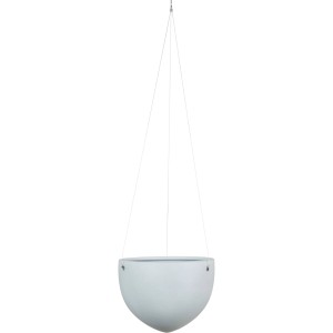 Cesto sospeso Scheurich 845, Ø 18 cm, Grey Stone, in ceramica per interni.