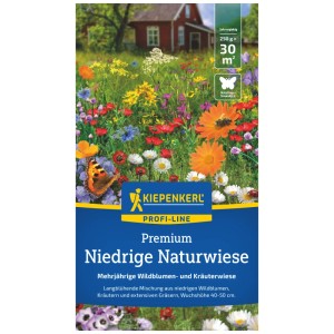 Kiepenkerl prairie fleurie basse, 0,25 kg : Mélange de graines pour une prairie fleurie basse riche en espèces.