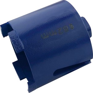 Carotatrice diamantata LUX blu, Ø 82 mm, per materiali duri.