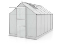 Vitavia Gewächshaus Apollo 6200 Silber (HxBxT) 207 x 195 x 323 cm