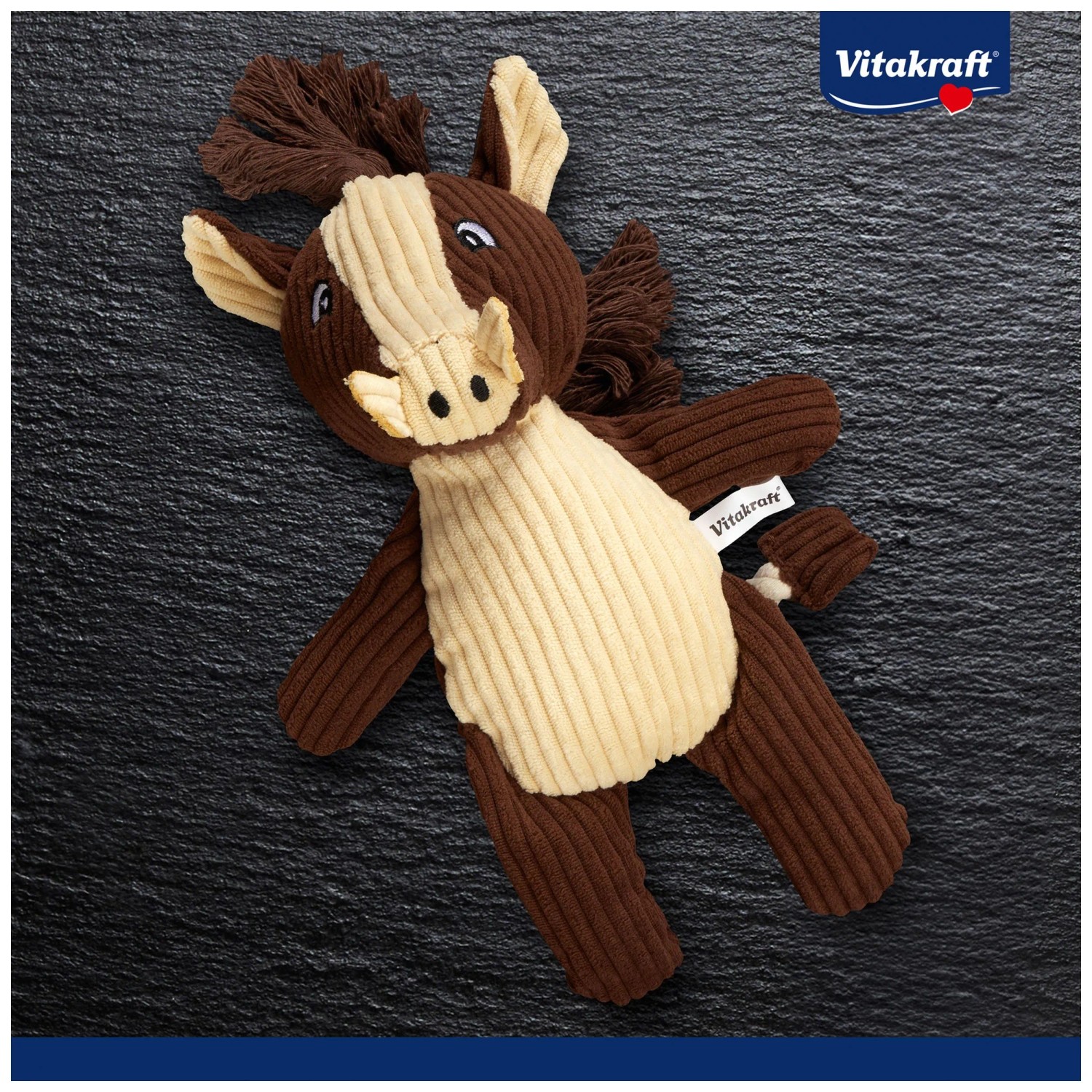 Vitakraft Hundespielzeug Wildschwein Forest Love Polyester Cord