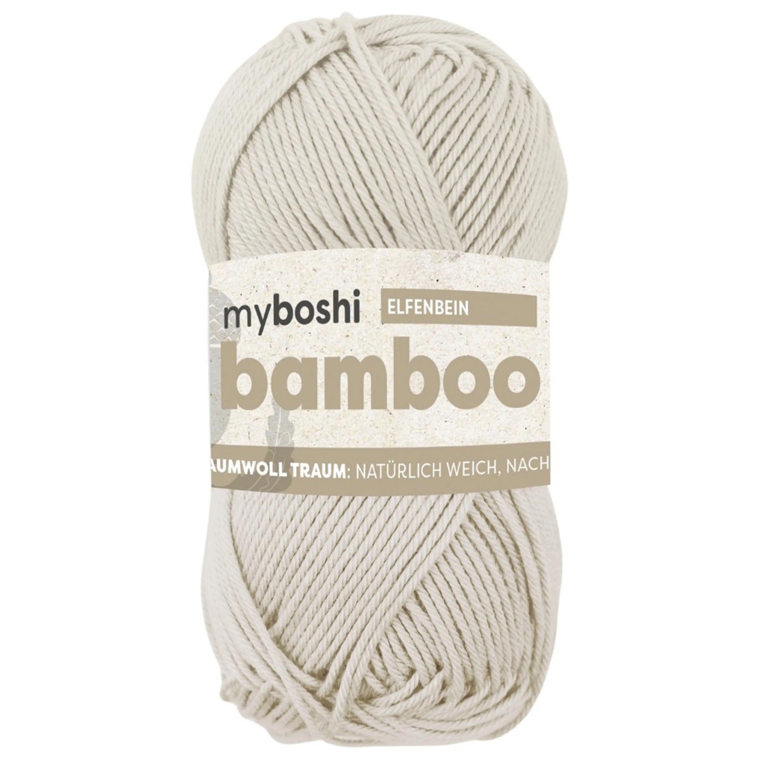 Myboshi Garn Bamboo Baumwolle/Bambus Elfenbein Strke 2 - 4 mm / 50 g