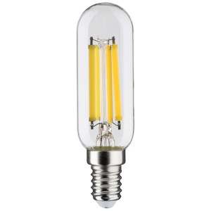 Tubo LED a filamento Paulmann E14, trasparente, dimmerabile, 4000K, 5.9W, 806lm. Lampadina per lampade.