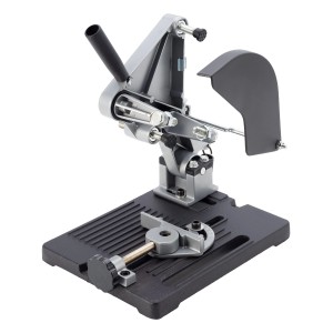 Support de meuleuse d'angle 125 mm pour un travail sûr et précis.