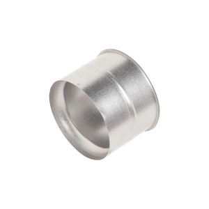 Douille murale OBI Ø 150 mm en aluminium pour conduits de cheminée et poêles.