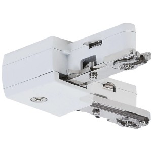Connecteur en L Paulmann URail blanc pour systèmes de rails 230V.