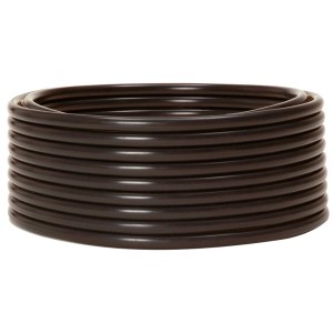 Tubo di derivazione Gardena, Ø 25 mm, rotolo da 25 m, nero, per sistemi di irrigazione e pipeline.