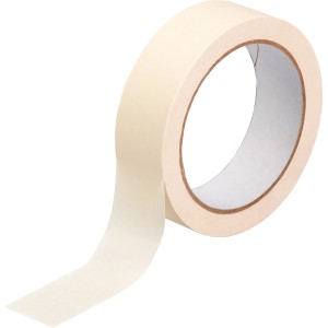 Rolle Flachkrepp-Klebeband, 33 m x 29 mm, zum Abkleben im Innenbereich.