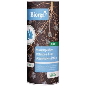 Hauert Biorga rétention d'eau, 400g, pour jardin et plantes, protège du dessèchement.