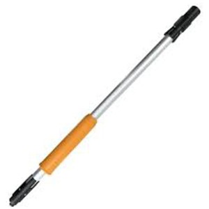 Prolunga Batavia Twin Brush, 80 cm, alluminio con impugnatura arancione.