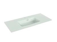 Pelipal Glaswaschtisch 341 - 344 Weiss (HxBxT) 1,5 x 99 x 45,5 cm Pelipal Glaswaschtisch 341 - 344 Weiss (HxBxT) 1,5 x 99 x 45,5 cm