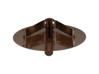 Rosone da soffitto con clip a molla senza alogeni Marrone 98 x 9 mm