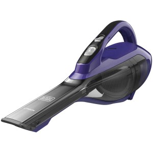 Aspirateur à main sans fil Black+Decker Dustbuster DVA325JP07, violet.