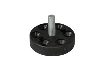 Montageplatte Kunststoff Schwarz 4 Stk. Montageplatte Kunststoff Schwarz 4 Stk.