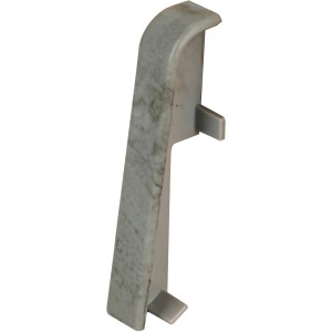 Egger Raccord pour plinthe, Gris pierre, lot de 2. Accessoire pour stratifié et parquet.