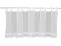 Neusser Collection Schlaufenpanneau Lucinda Weiss 45 x 140 cm