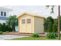 Weka Gartenhaus Premium 132 Natur Gr. 1