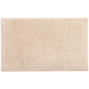 Tappeto bagno Kleine Wolke Finn, colore naturale, 50x80 cm, cotone.