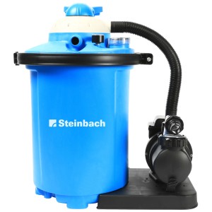 Système de filtration à sable Steinbach Comfort 75 pour piscines jusqu'à 40000 l, bleu.