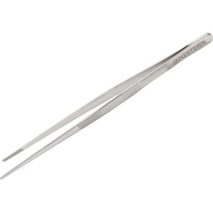 Pince à grill Jamestown, 30 cm, en acier inoxydable. Ustensile précis pour retourner les aliments.